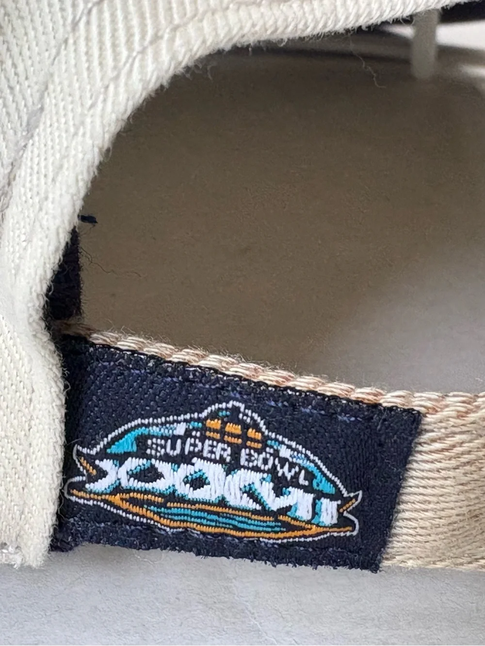 NWT Reebok Super Bowl XXXVII (37) Hat Cap San Diego 2003 NFL Deadstock Strapback